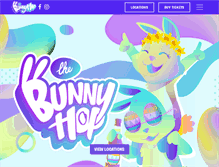 Tablet Screenshot of bunnyhop.ca